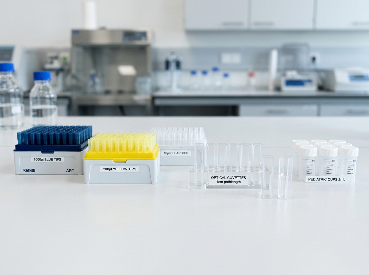 Laboratory Microtips and Optical Cuvettes